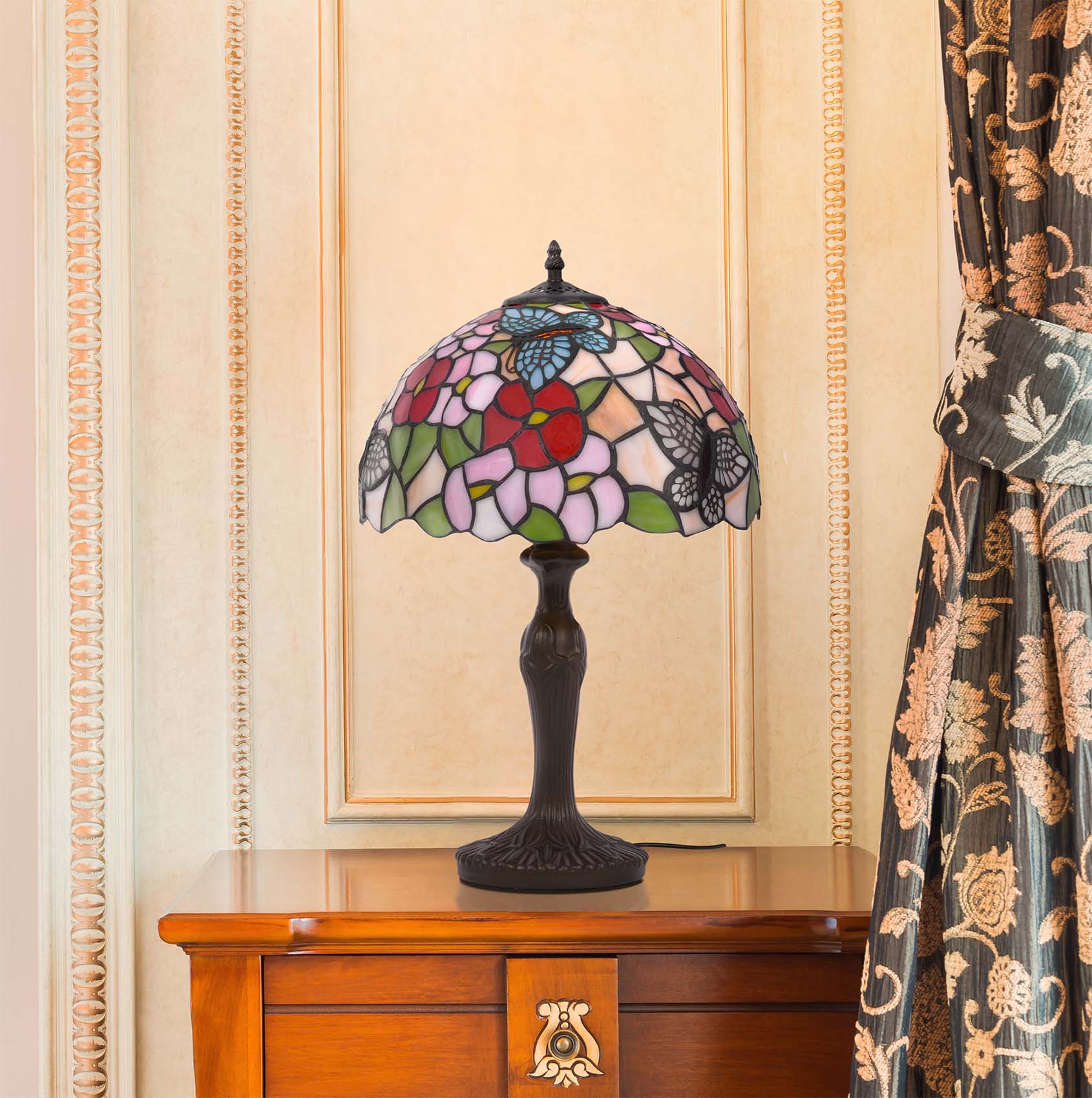 Galda lampa K-G121386 - BUTTERFLY
