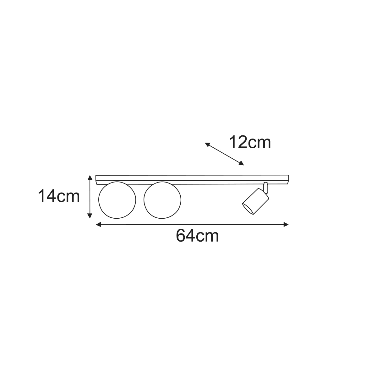 Griestu lampa K-5495 - ANDI