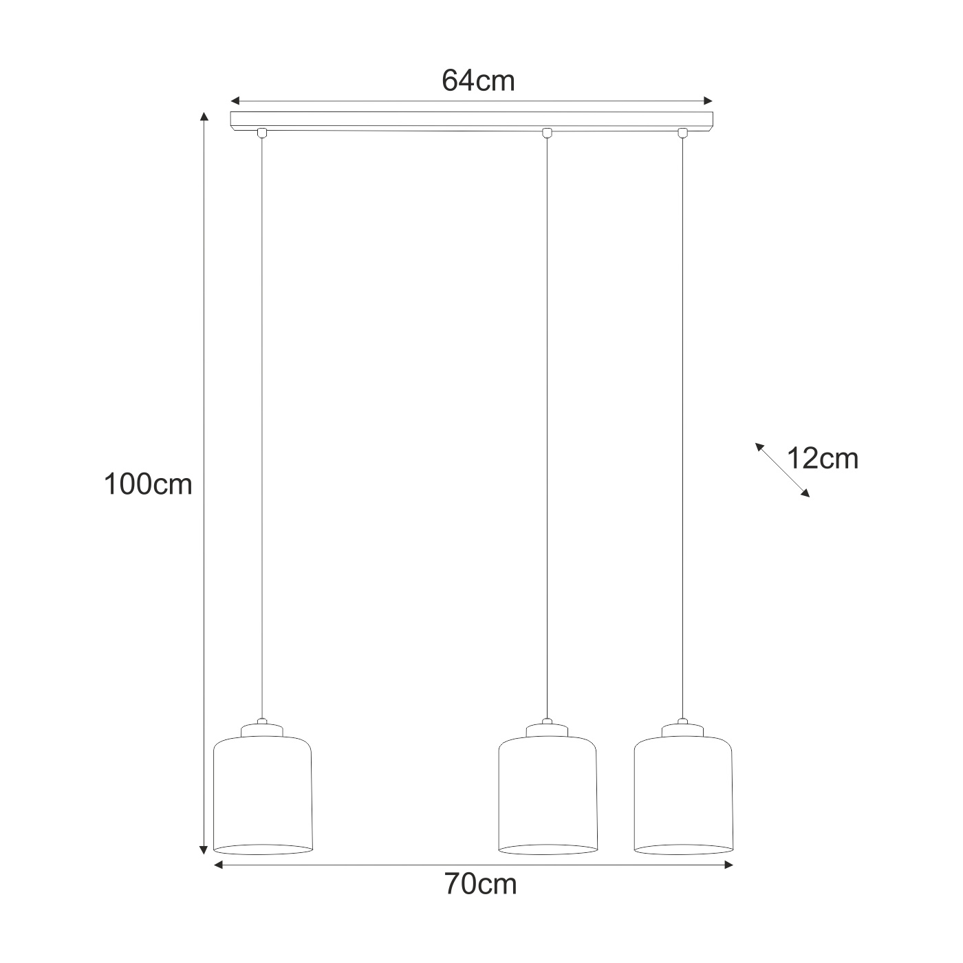 Pendant lamp K-5570 - SORO - Image 3