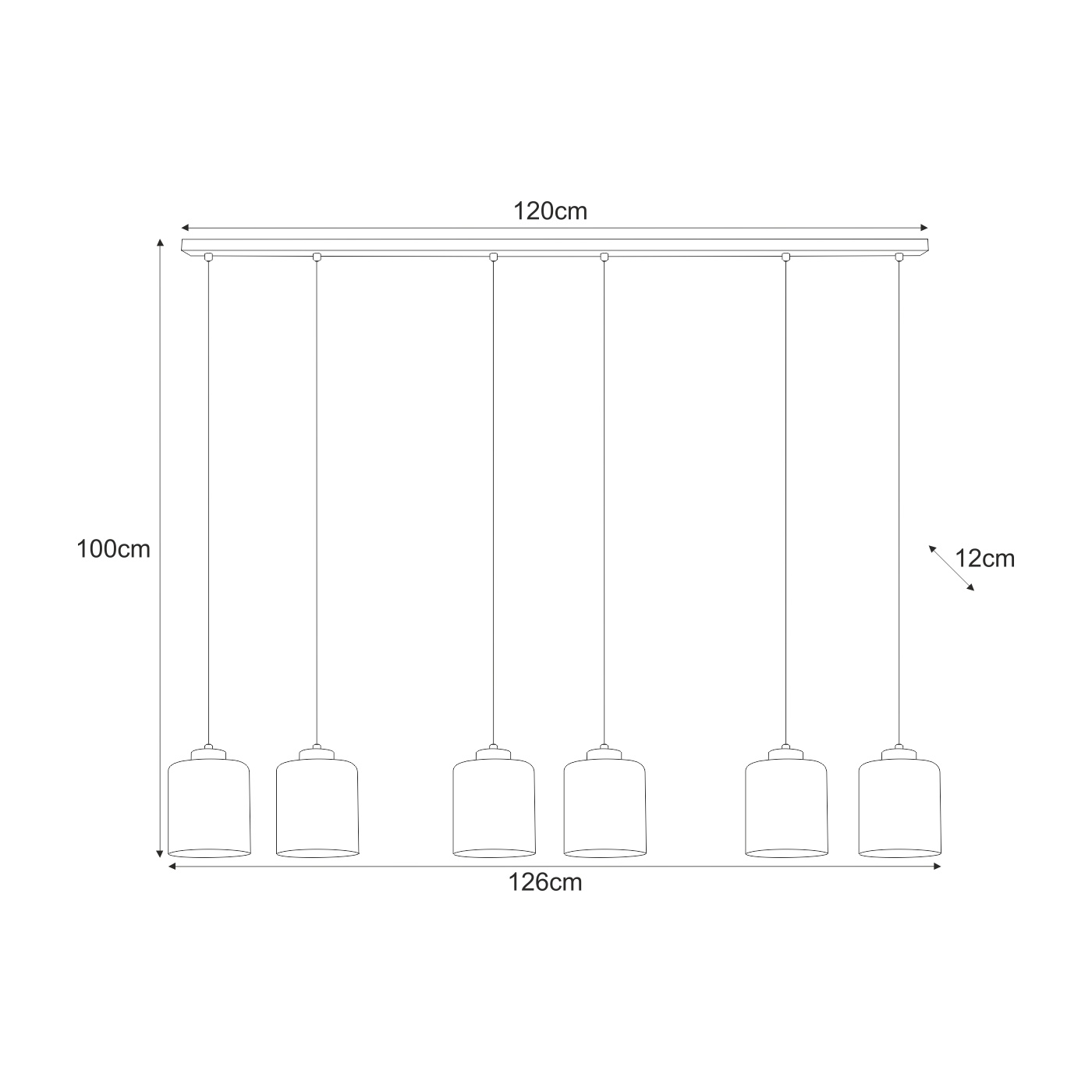 Pendant lamp K-5572 - SORO - Image 3