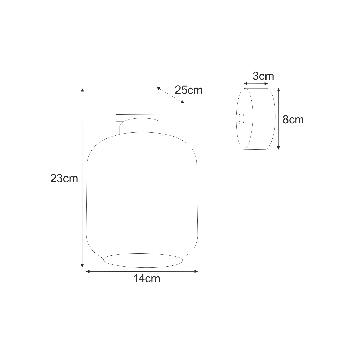 Sienas lampa K-5513 - IGA - Image 3