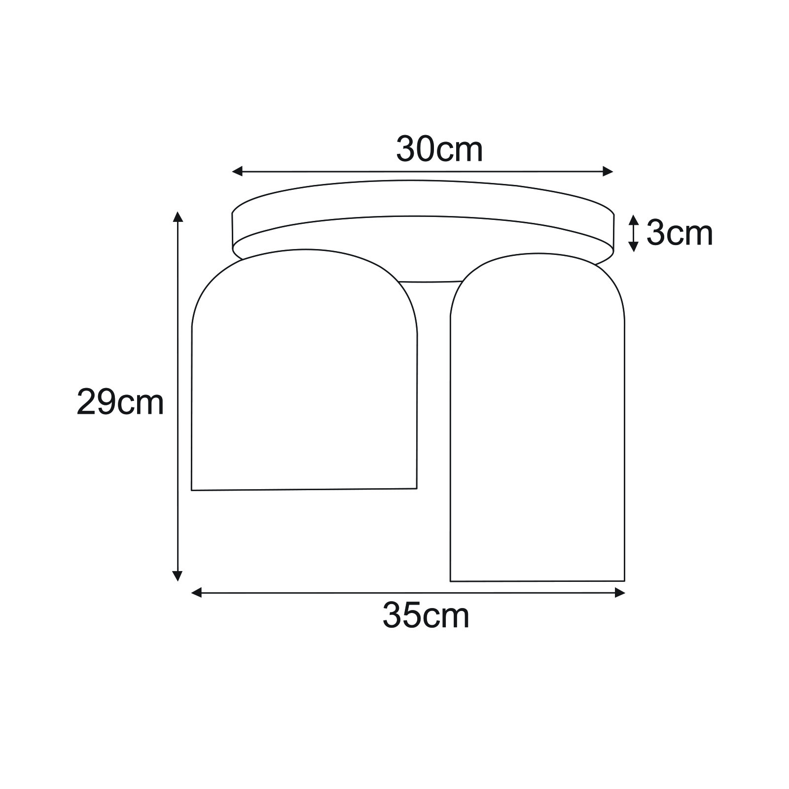 Griestu lampa K-5624 - CAPRI