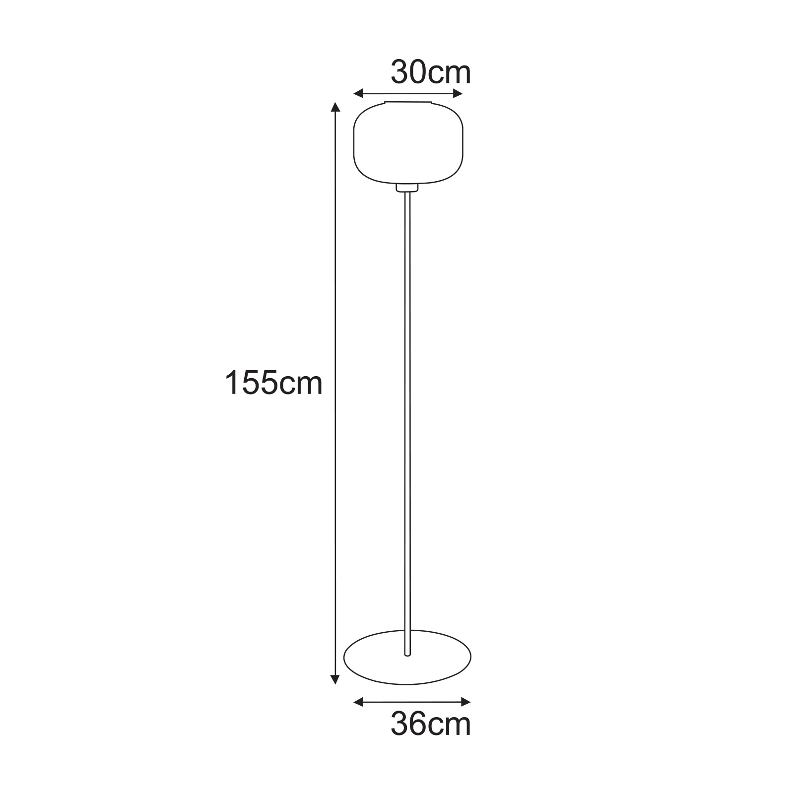 Stāvlampa K-5645 - SPARTA