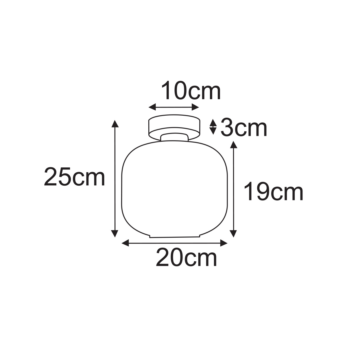 Griestu lampa K-5652 - CLARK