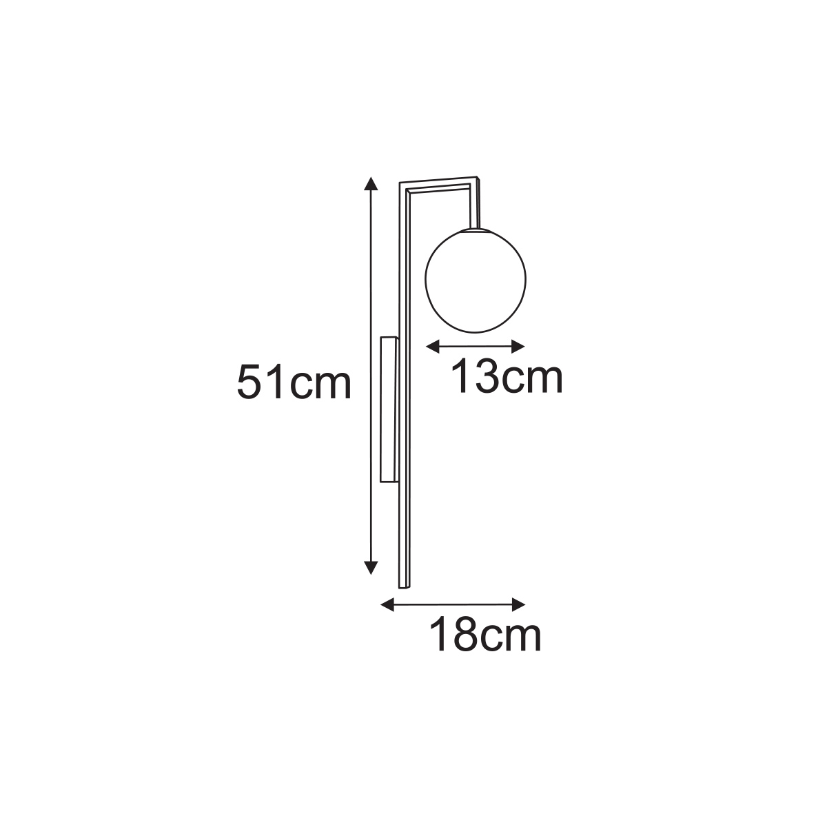 Sienas lampa K-5763 - PARMA