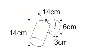 Spotlampa k-5820 - MATI
