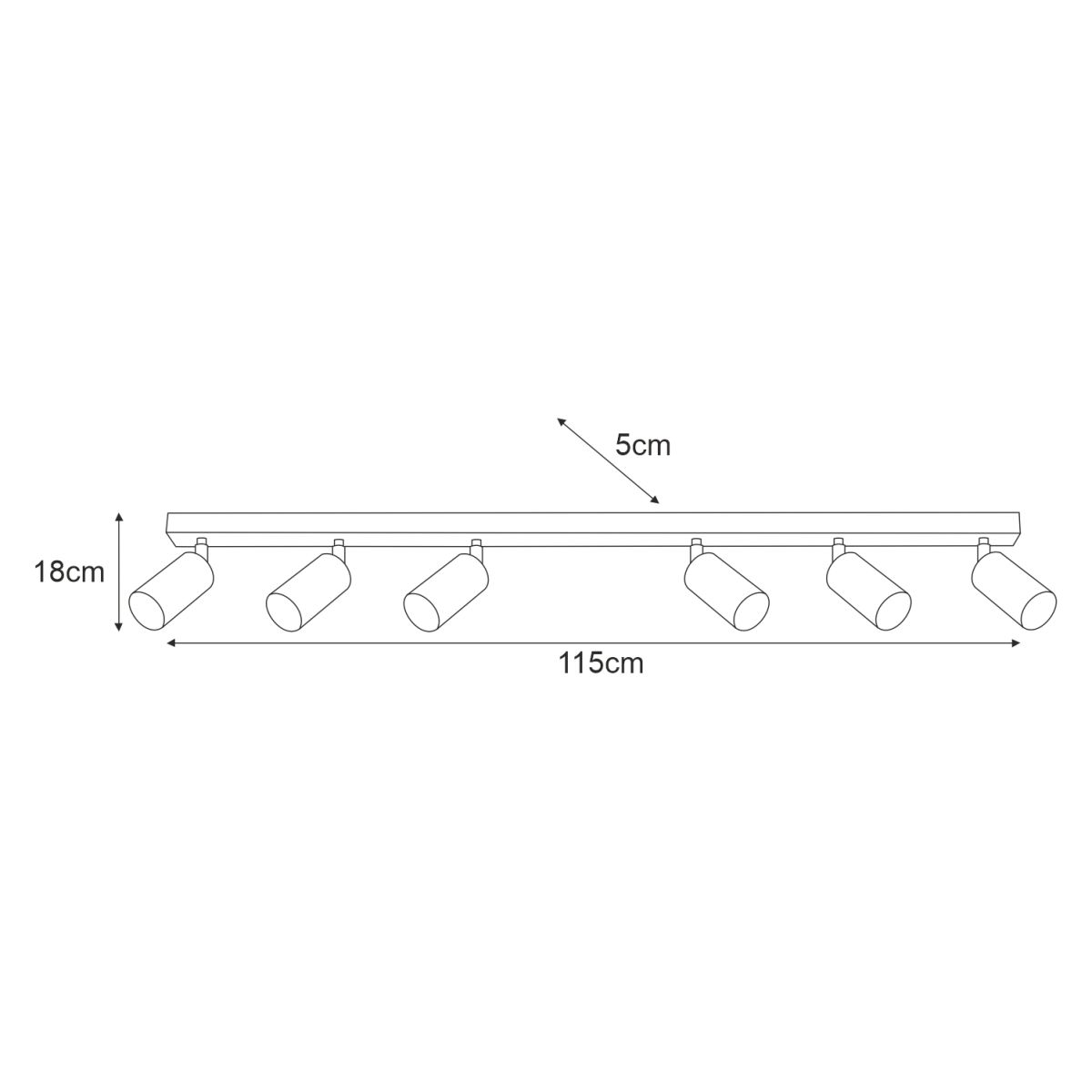 Griestu lampa K-5824 - MATI