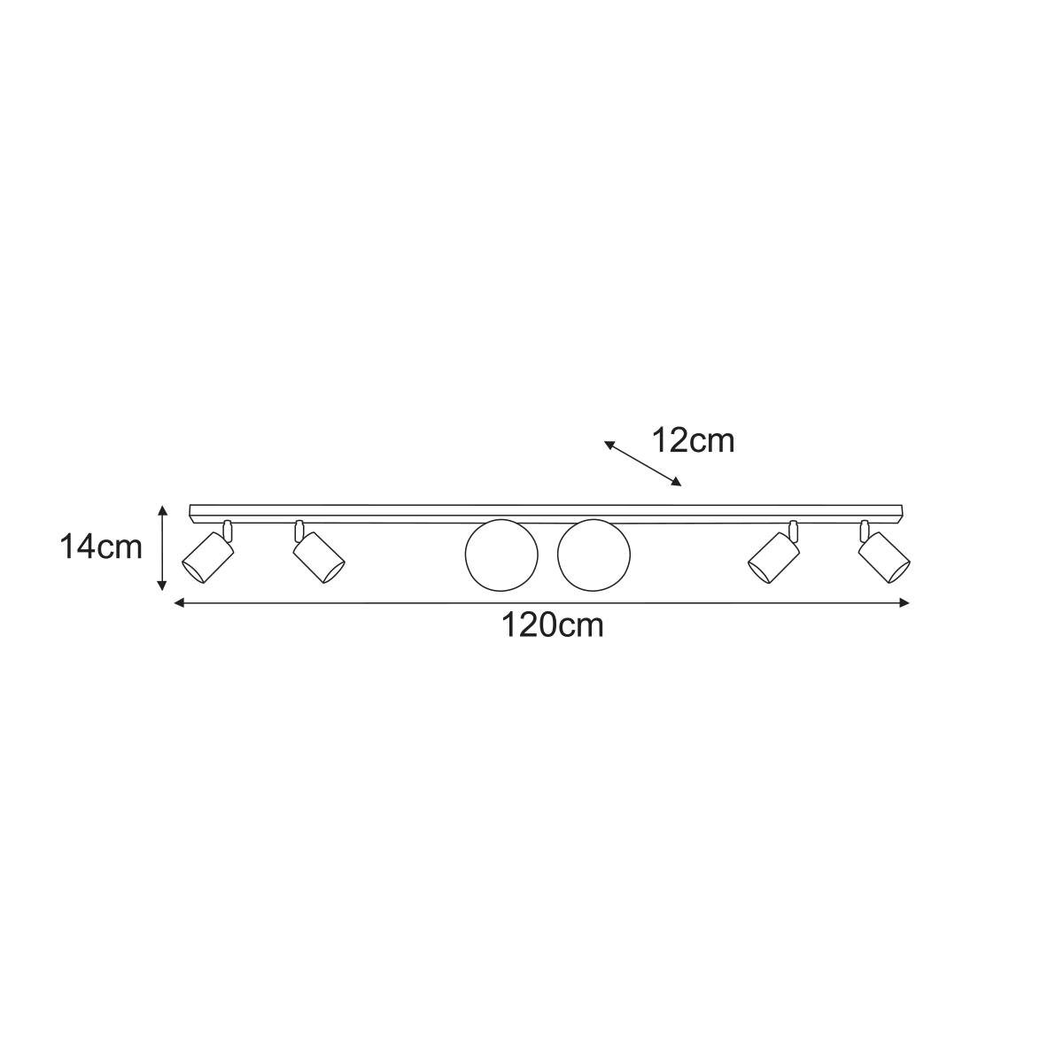 Griestu lampa K-5832 - ASPA