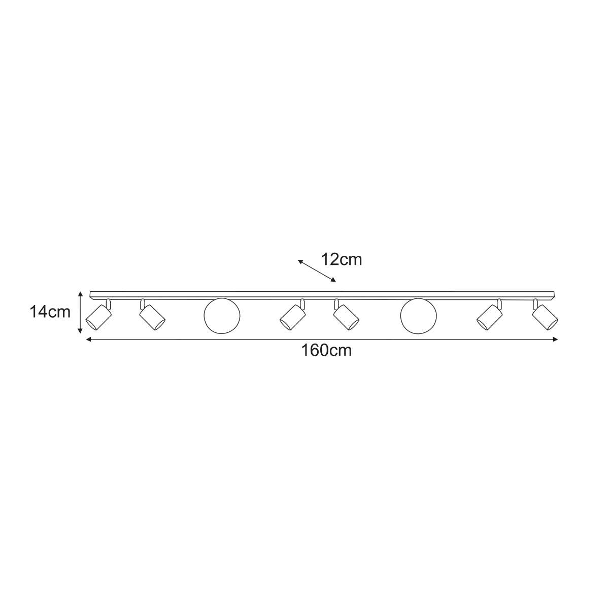 Griestu lampa K-5834 - ASPA