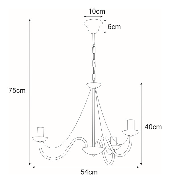 Piekaramā lampa K-3990 - BARTEZ