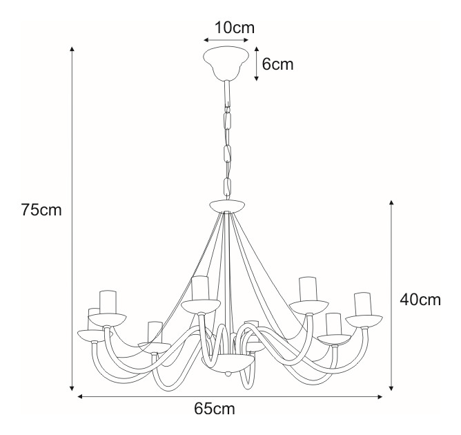 Piekaramā lampa K-3992 - BARTEZ