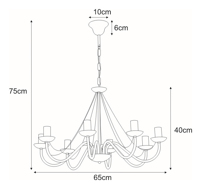 Piekaramā lampa K-3997 - BARTEZ II