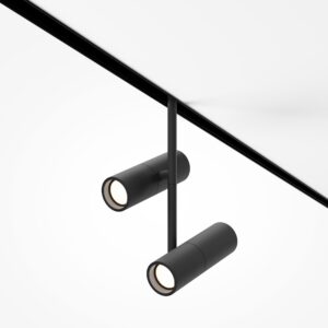 Sliežu gaismeklis TR005-4-2X12W-DS-B - Elti Duo - Maytoni | WATTpro