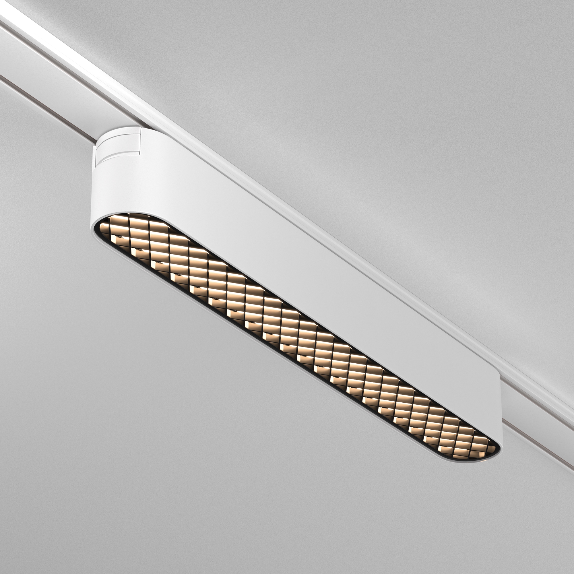 Sliežu gaismeklis TR084-1-12W4K-W - Basis Grid - Maytoni | WATTpro