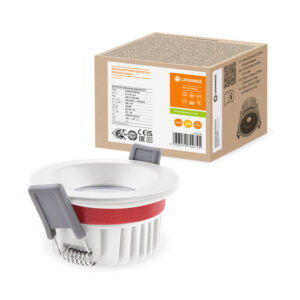 Spotlampa Ledvance Spot FP LED fix 8W/3000K WT PS