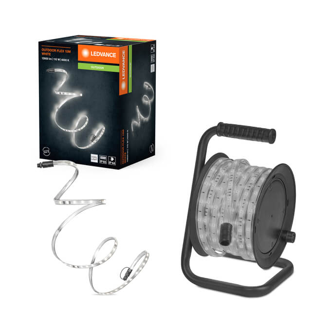 Ledvance Outdoor Flex 15 m āra LED gaismas virtene 4000 K IP65