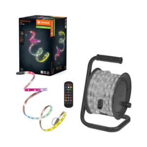 Ledvance Outdoor Flex 10 m āra RGB LED gaismas virtene IP65 ar pulti
