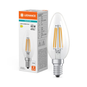 LED spuldze Ledvance Performance CLASSIC B FIL 40 non-dim 3,4W/840 E14, 4000K