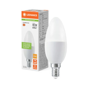 LED spuldze Ledvance Performance CLASSIC B 40 FR dim 4,9W/827 E14, 2700K