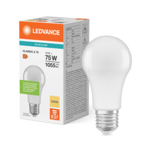 LED spuldze Ledvance Performance CLASSIC A 75 FR non-dim 10W/830 E27, 3000K