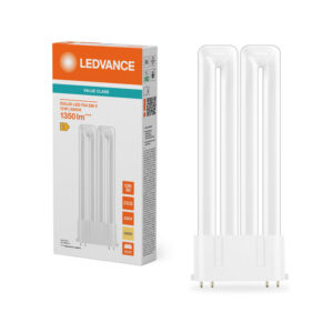 Profesionālā spuldze Ledvance DULUX F LED 20W/830 230V EM, 3000K