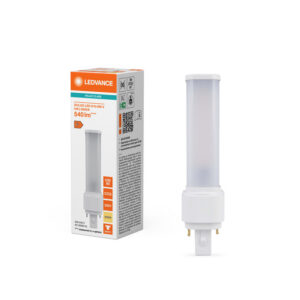 Profesionālā spuldze Ledvance DULUX D LED 5W/830 230V EM, 3000K