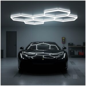 LED panelis Kobi HEXLINE 208×300 cm 6500 K | WATTpro