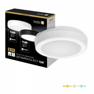Ceiling lamp Kobi NAIROS G2 12 W Adjustable (CCT) IP65 white | WATTpro
