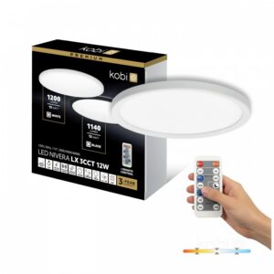 Ceiling lamp Kobi NIVERA CIRCLE 12 W Adjustable (CCT) IP54 white | WATTpro
