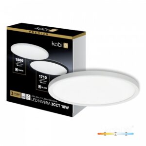 Ceiling lamp Kobi NIVERA CIRCLE 18 W Adjustable (CCT) IP54 white | WATTpro