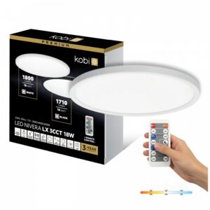 Griestu lampa Kobi NIVERA CIRCLE 18 W Regulējama (CCT) IP54 balts | WATTpro