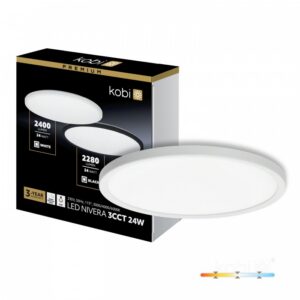 Griestu lampa Kobi NIVERA CIRCLE 24 W Regulējama (CCT) IP54 balts | WATTpro