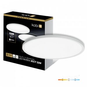 Griestu lampa Kobi NIVERA CIRCLE 32 W Regulējama (CCT) IP54 balts | WATTpro