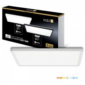 Ceiling lamp Kobi NIVERA SQUARE 32 W Adjustable (CCT) IP54 white | WATTpro