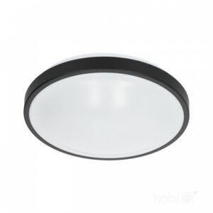 Ceiling lamp Kobi ROMERO 2×E27 black | WATTpro