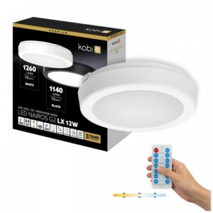 Ceiling lamp Kobi NAIROS G2 12 W Adjustable (CCT) IP65 white | WATTpro