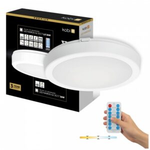 Griestu lampa Kobi NAIROS G2 36 W Regulējama (CCT) IP65 balts | WATTpro