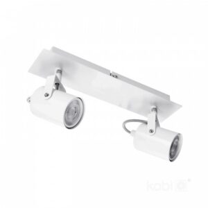 Griestu lampa Kobi ARLES 2×GU10 balts | WATTpro