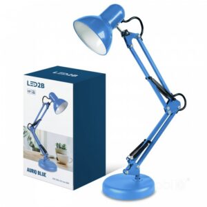 Galda lampa Kobi AURIQ E27 zils | WATTpro