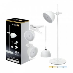 Galda lampa Kobi LIZBONA 3.5 W IP54 balts | WATTpro