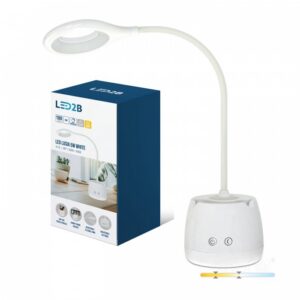 Galda lampa Kobi LUSIA 5 W balts | WATTpro