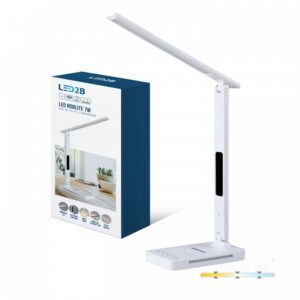 Galda lampa Kobi NOBLITE 7 W Regulējama (CCT) balts | WATTpro