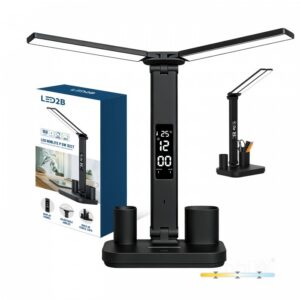 Galda lampa Kobi NOBLITE 5 W Regulējama (CCT) melns | WATTpro
