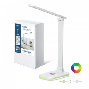 Galda lampa Kobi NOBLITE RGB 7 W Regulējama (CCT) balts | WATTpro