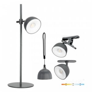 Galda lampa Kobi ORBI 2.5 W Regulējama (CCT) pelēks | WATTpro