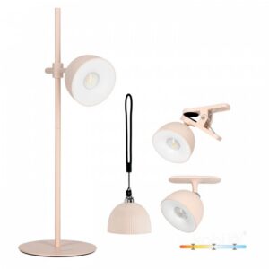 Galda lampa Kobi ORBI 2.5 W Regulējama (CCT) rozā | WATTpro