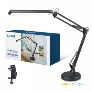 Galda lampa Kobi TENUIX 14 W Regulējama (CCT) melns | WATTpro