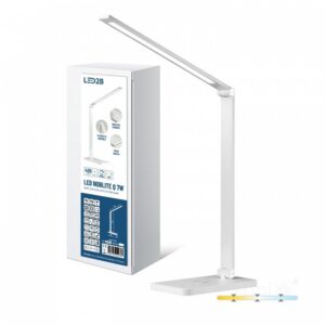 Galda lampa Kobi NOBLITE Q 7 W balts | WATTpro