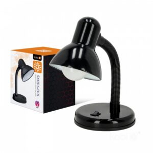 Galda lampa Kobi SMIESZEK E27 melns | WATTpro