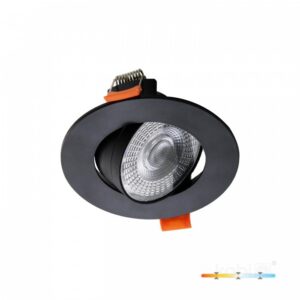 Recessed luminaire Kobi BRINO 3 W/5 W/7 W Adjustable (CCT) black | WATTpro